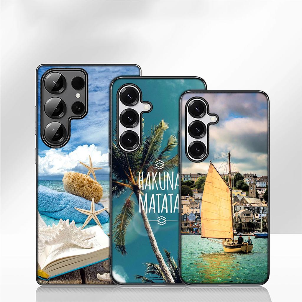 Phone Cover for Xiaomi Redmi 15C 15 A4 A5 9A 9T 10A 10C 9C NFC Note 11 9 10 Pro 8TCase Ocean Sea Beach Travel Casing