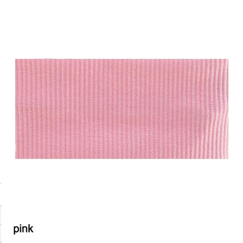 Elastisches einfarbiges Stirnband für Damen und Herren Haarband Laufen Fitness Sport Yoga Stirnbänder Gewebtes Stirnband Zubehör