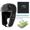 Unisex Warm Trapper with Detachable Mask Windproof Soft Winter Hat