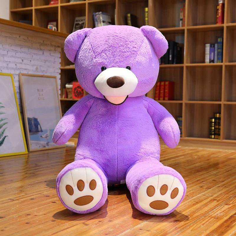 100CM Giant American Bear Plush Toys Soft Stuffed Cartoon Animal Doll Soft Teddy Bear Hug Pillow Toys For Birthday Gifts