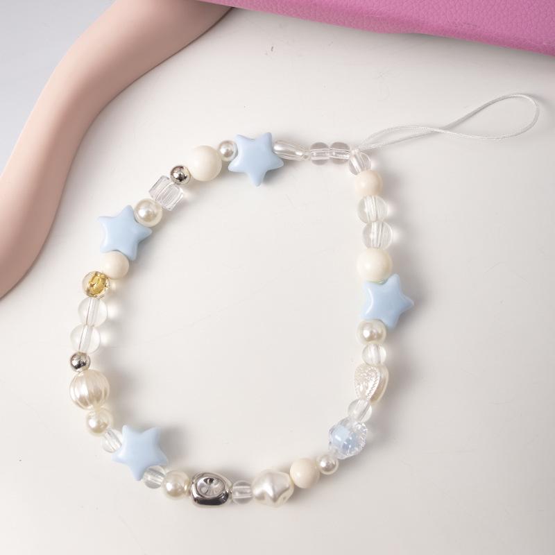 TikTok-Inspired Pearl Phone Chain & Wrist Lanyard