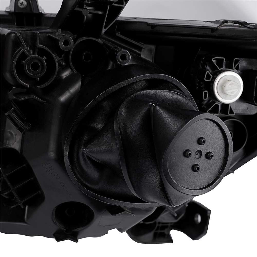 HUIQIAODS Universal Car LED Headlight Waterproof Dustproof Dust Cover (Diameter: 95/90/80/70/55mm)