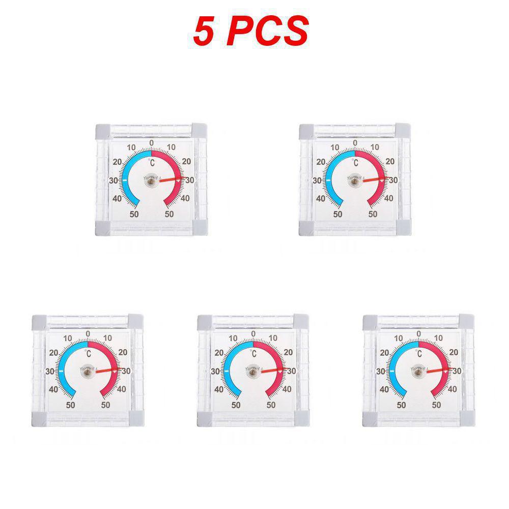 New Temperature Thermometer Window Indoor Outdoor Wall Garden Home Graduated Disc Measurement