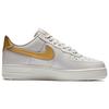 New Nike Air Force 1 Low Metallic Platinum Metallic Gold Women's AR0642-001