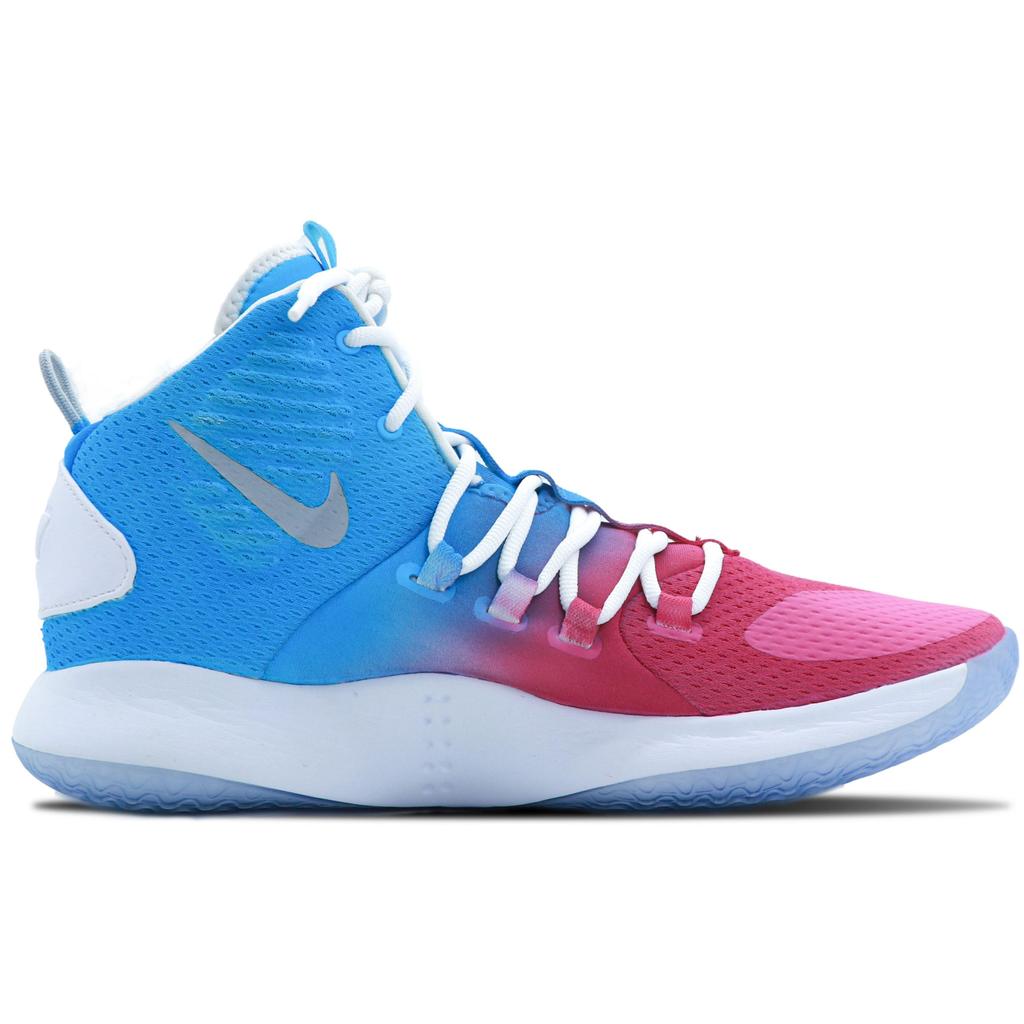 Nike Hyperdunk X Cushioning High top Basketball Shoes Men's Blue Pink AO7890-101(Team147-)