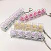 Transparency High Decompression Button Mechanical Keyboard Pinch Music Finger Boring Decompression Button Vent Keychain