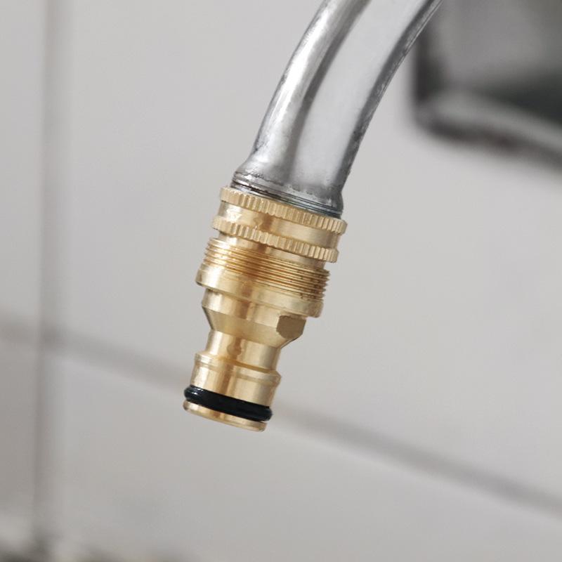 Aluminum Alloy Basin & Faucet Connector Set (2-Piece)