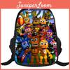 Mochila de Urso de Desenho Animado Para Alunos do Ensino Fundamental Grande Capacidade Durável Material de Tecido Oxford