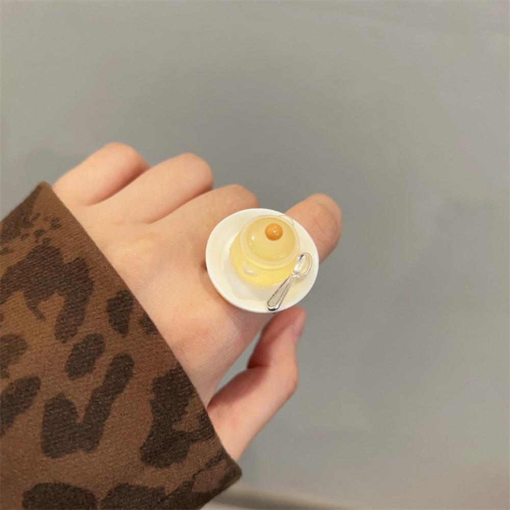 

Кольцо для торта-мусса с клубничным мороженым, милое кольцо для пальца, кольцо для желе-пудинга, друг Style5