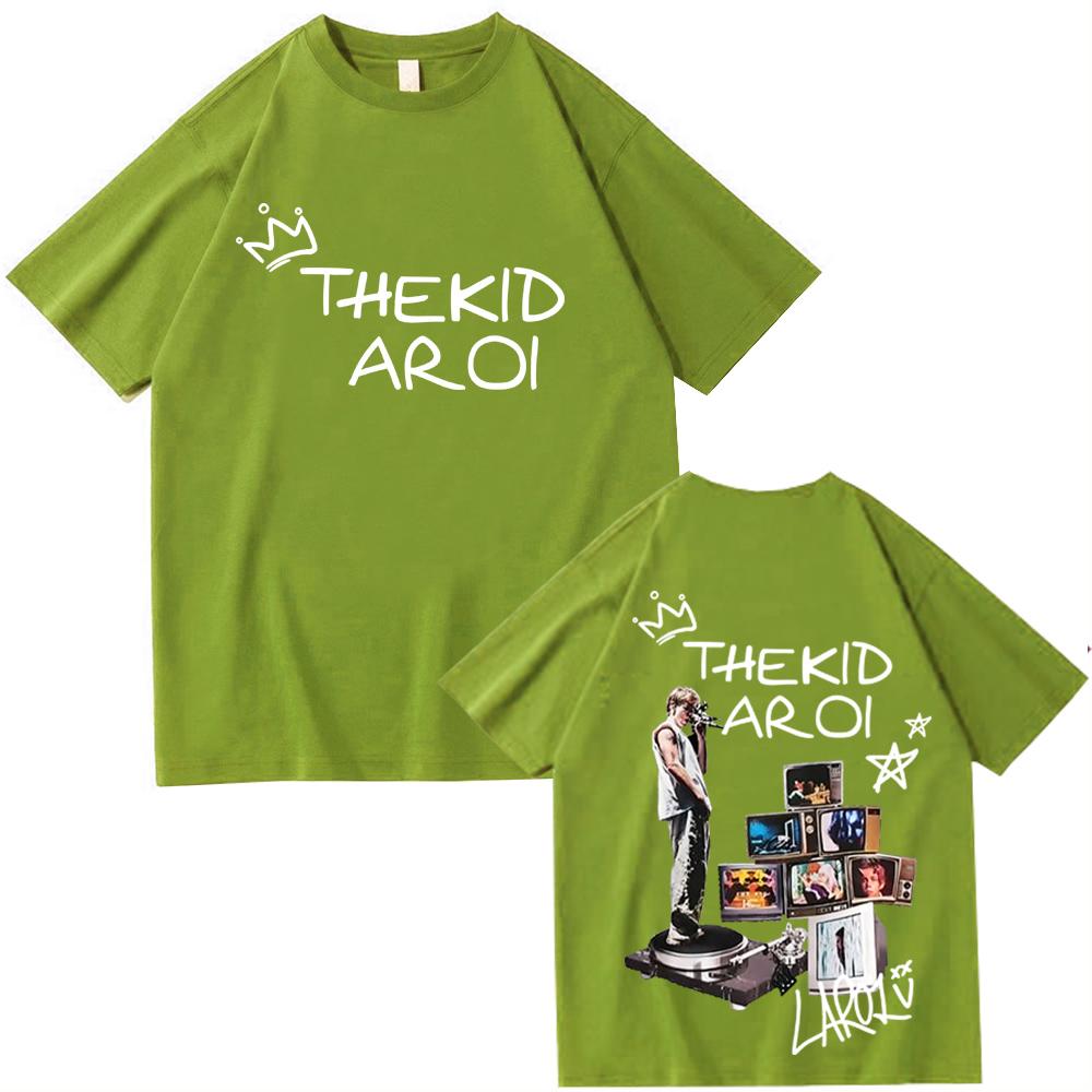 The Kid LAROI The First Time Tour 2026 Tshirt Unisex Unisex Harajuku Short Sleeve Oneck Casual Shirt
