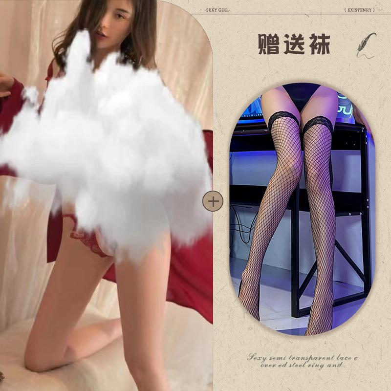 Night listening incense lingerie sexy lace onesie women's passion suit pure desire hollow uniform temptation 874