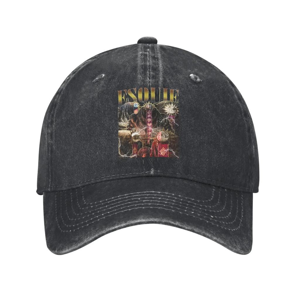 Washed Baseball Cap Esquie Clair Obscur Expedition 33 Summer Hip Hop S For Women Men Video Game Stylish Gym Sun Snapback Cap