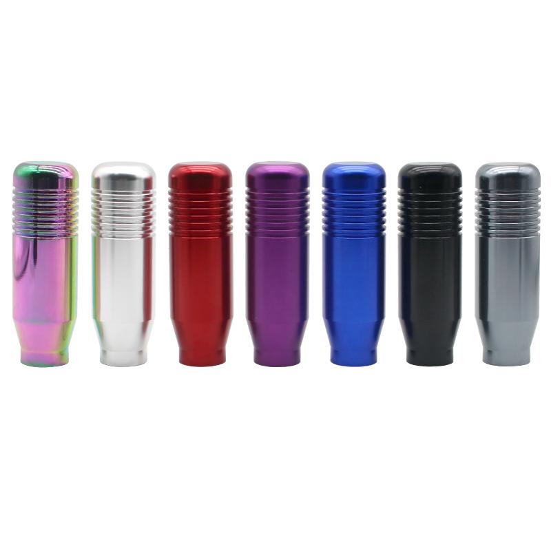 Universal 8.5cm Car Gear Shift Knob Stick Manual Transmission Aluminum Extended Gear Shifter Gear Head Knob Auto Accessories