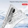 Custodia per telefono trasparente a libro con angoli rinforzati anti-caduta tutto incluso per Samsung Galaxy Z Fold 7 Fold7 Cover Protettiva Fotocamera