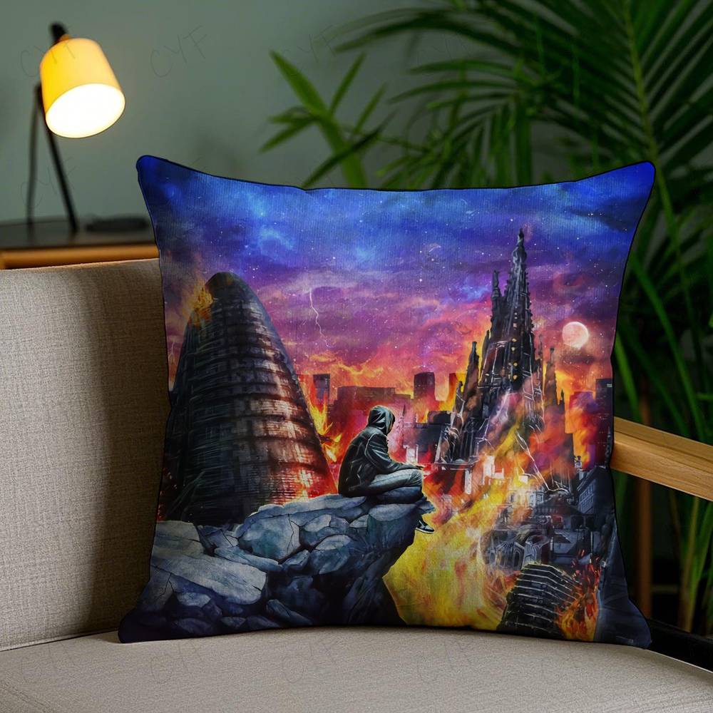 

Рэпер B-BENY J-JR-R Наволочка Безопасная Подушка с Индивидуальным Фото, Невыцветающая Подушка из Матового Флиса, Безопасна для Матери и Ребенка. 16x16Inch