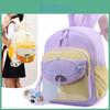 Unisex Childs Colorblock School Bag With Lightweight Polyester Interior For Kids