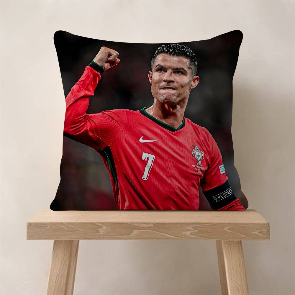 CR7 Cristiano R-Ronaldo-es Kussensloop Decoratie Kussensloop Bedrukte Kussensloop Voor Bank 40x40cm