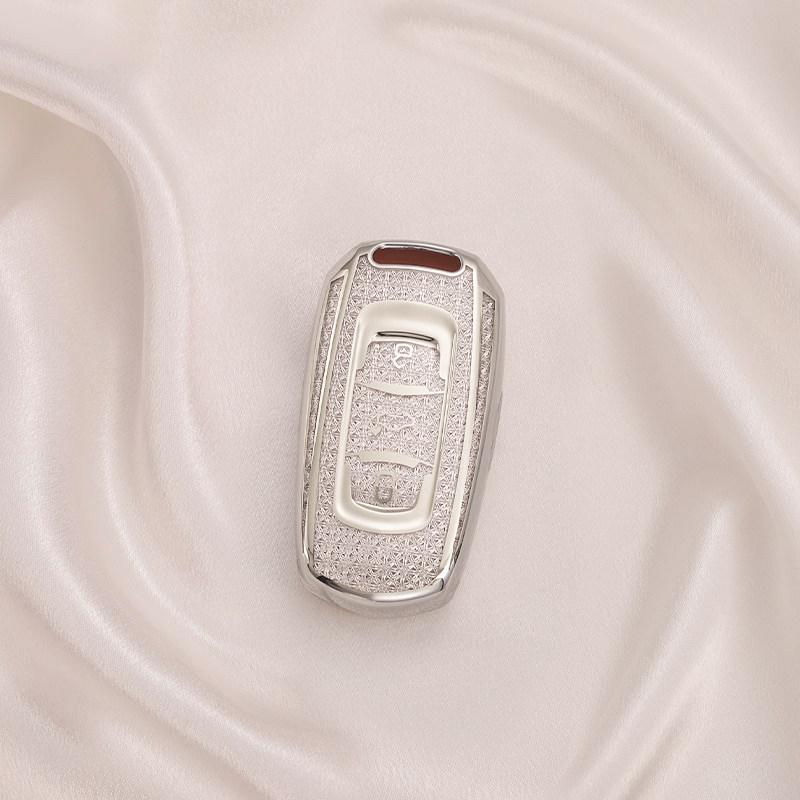 Crystal Tpu Key Case For Geely Coolray X6 Emgrand Global Hawk Gx7 Remote Smart Auto Car Key Case Cover Fob Holder Accessories
