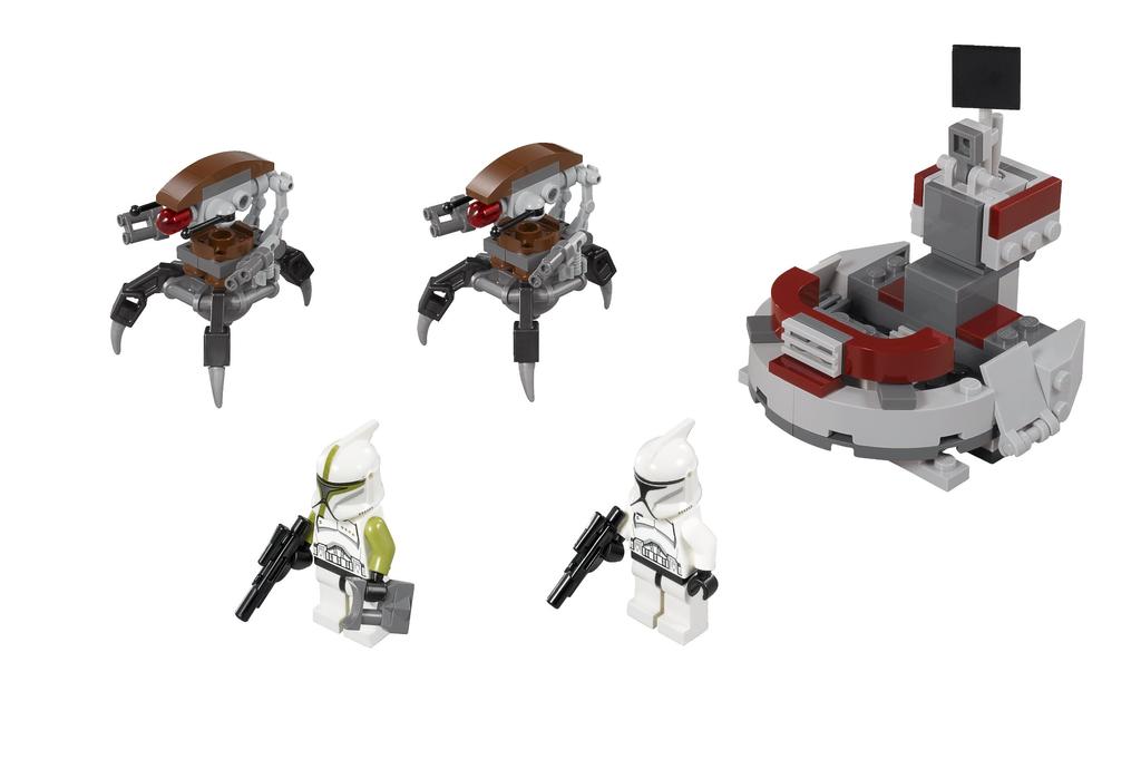 LEGO Star Wars Clone Troopers vs Droidekas 75,000 Block Toy (Parallel Import)