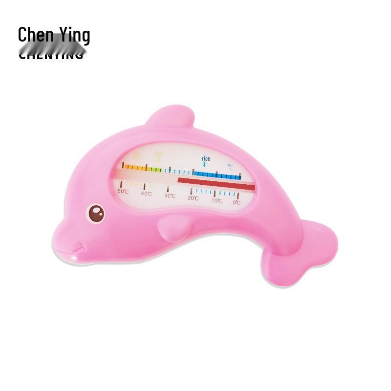 Chen Ying Dolphin Baby Bath Thermometer - Plastic Cartoon Design for Bathtubs