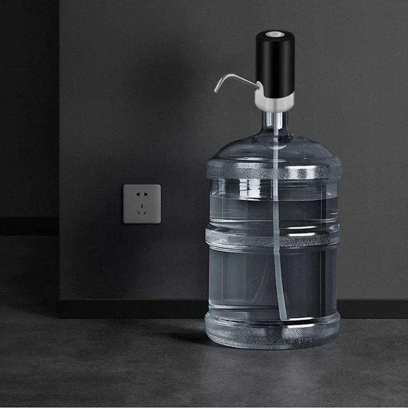Drinking Water Dispenser Portable Electric Water Bottle Pump USB Charging Automatic Drainage Machine for Home Office Outdoor