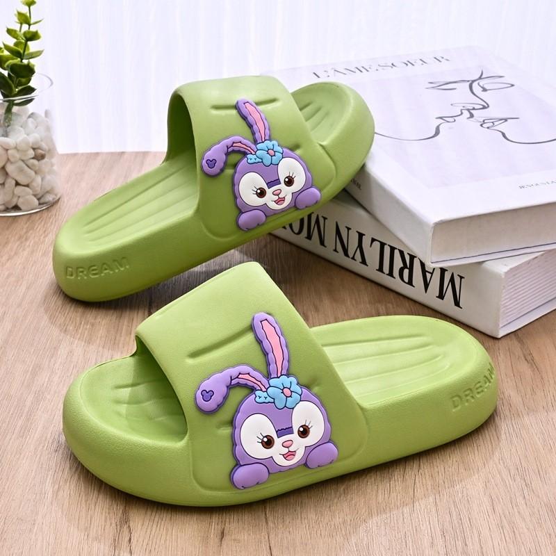 Trendy Cartoon Design Girls Summer Slippers Soft And Durable For Indoor And Outdoor Use