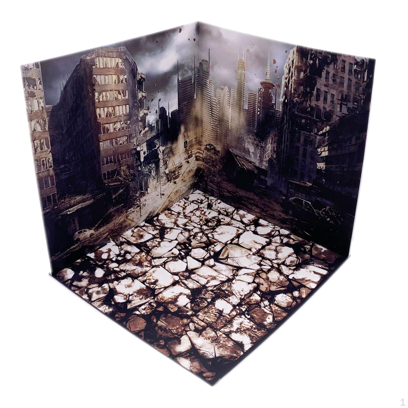 Подставка-диорама для демонстрации миниатюрных моделей Debris