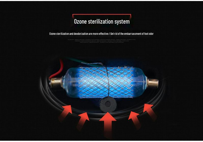 Smart Folding Shoe Dryer with UV Ozone Disinfection and Timer Function
