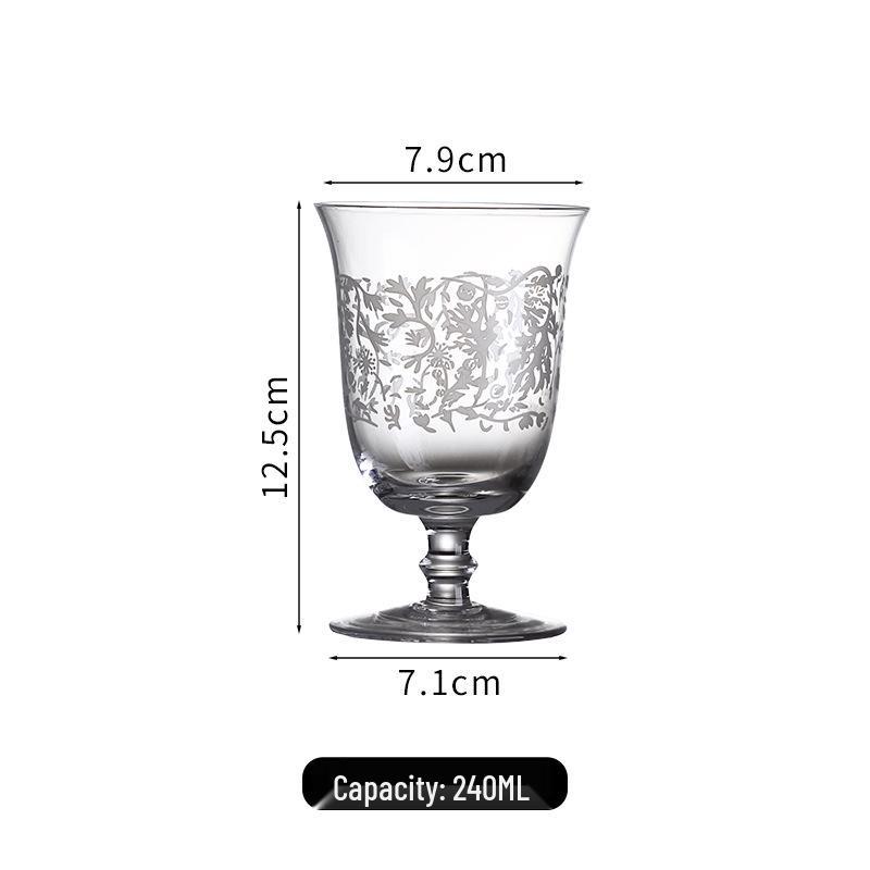 High-Stemmed Cocktail & Martini Glass Set - Creative Internet Celebrity Design