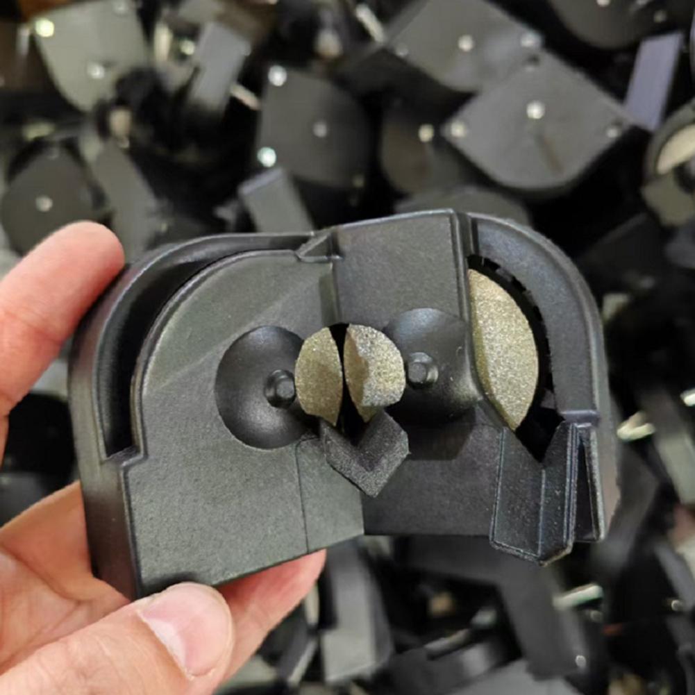 

Multi-Size Fit Drill Bit Sharpener Restore Old Drill Bits DIY Tool Knife Sharpener Electric Drill Accessory Home Workshop чёрный