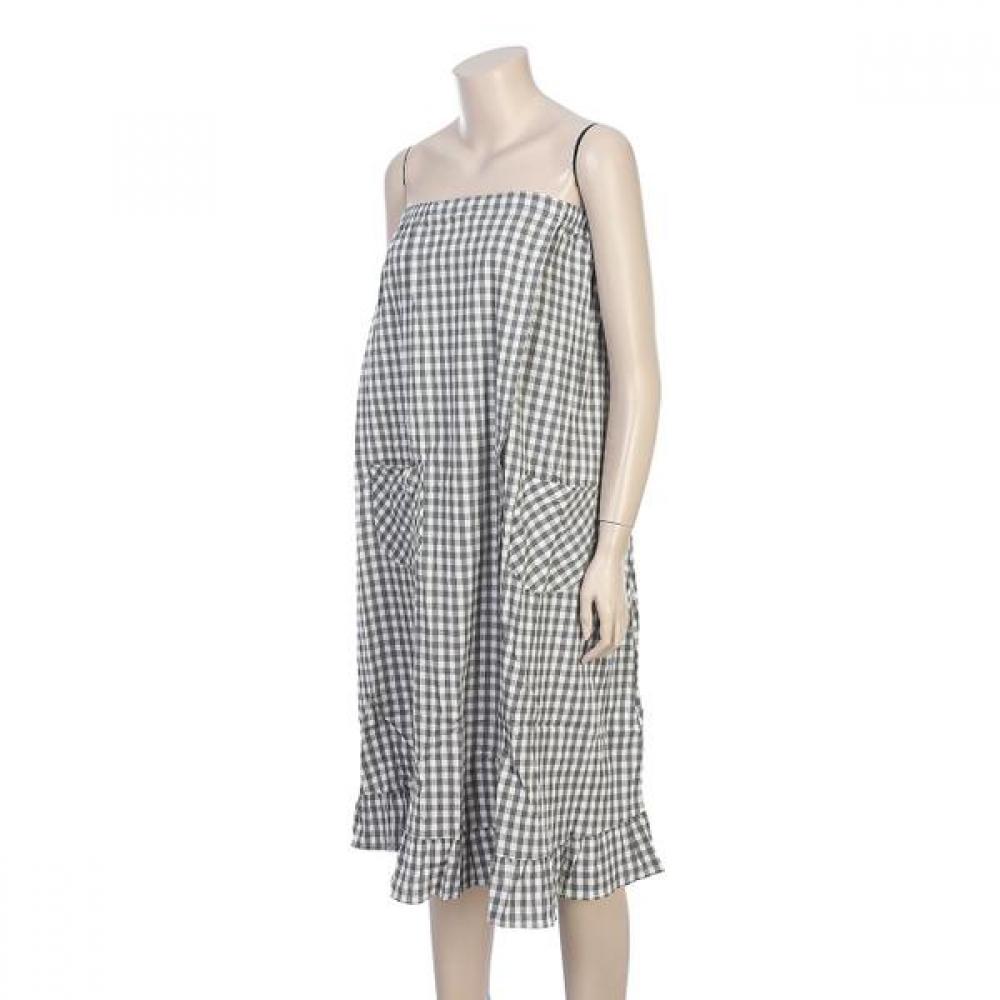 BARBARA Women S Gray Check Golf Gown agw4990S