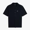 [Sharp] Lightweight Textured Revere Collar Shirt - Navy Afpm2517762-795