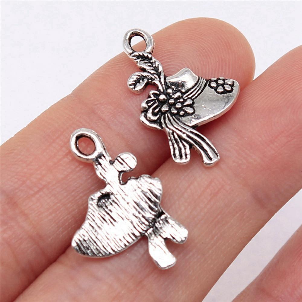 Charms Clothes Hanger Pendants Minimalist Jewelry Components QC031