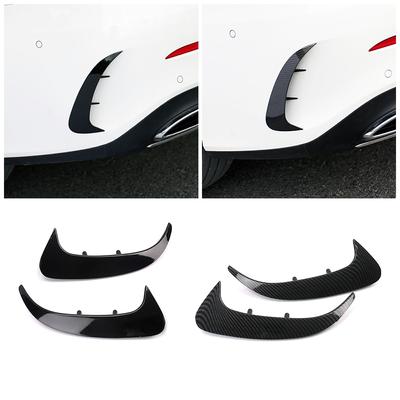 For Mercedes Benz A Class Sedan W177 V177 A180 A200 A250 Car Rear Bumper Spoiler Side Fender Cover Refit Decorate Trim Sticker