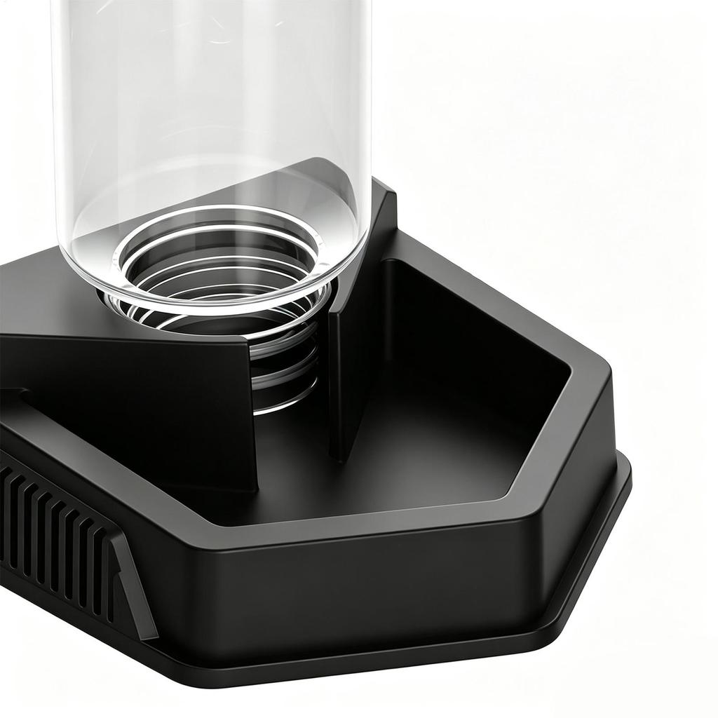 Automatic Reptile Water Dish Reusable Container Creative Feeder Station Ornament Drinking Tool for Snakes Tortoise Geckos