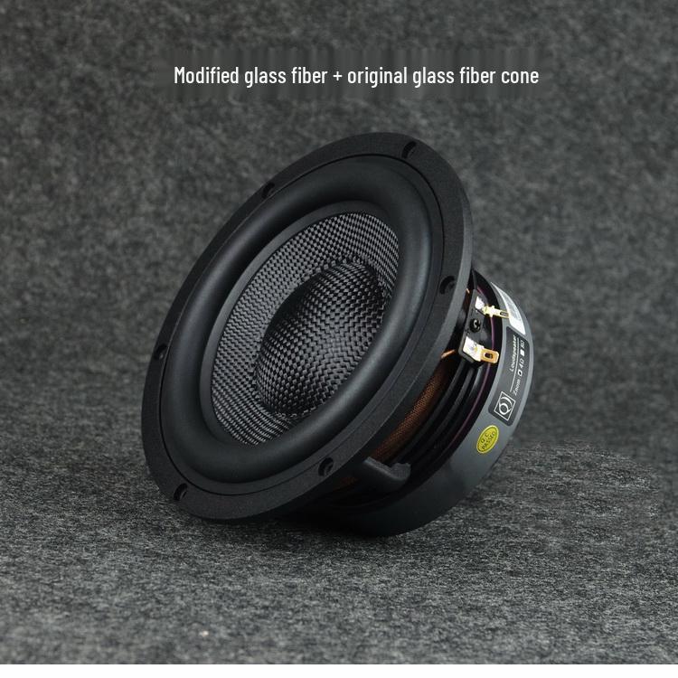 6.5" HiFi 3-Way Subwoofer with Glass Fiber Woven Cone for Powerful Low Frequencies