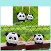 Porte-clés Peluche Panda Football Jouet Pour Enfants Et Adolescents Parfait Pour Sacs Et Décoration de Voiture