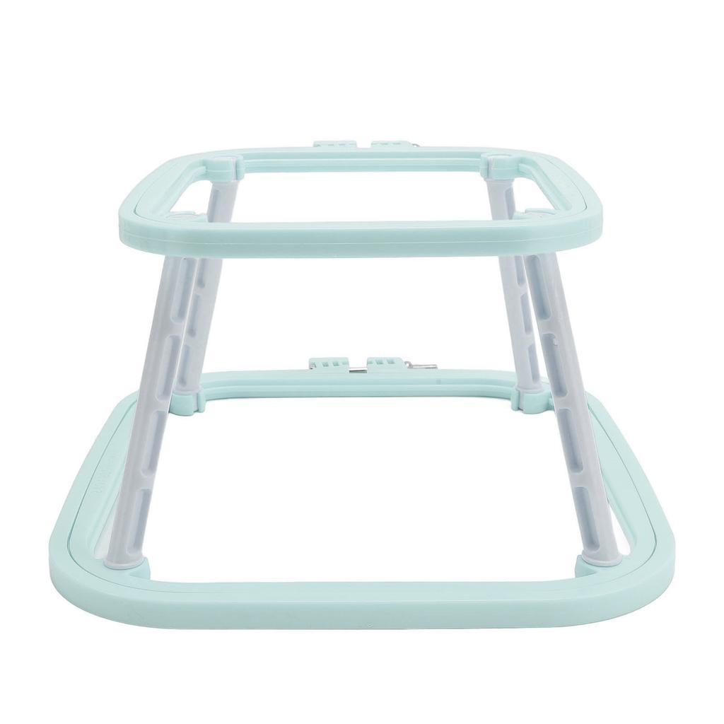 Dubbellagrig broderibåge Bordsbroderiram Hållare med Nål för Hantverksprojekt Nordisk