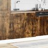 Vidaxl Sink Cabinet, Kalmar, Smoked Oak, 80X46X81.5 Cm