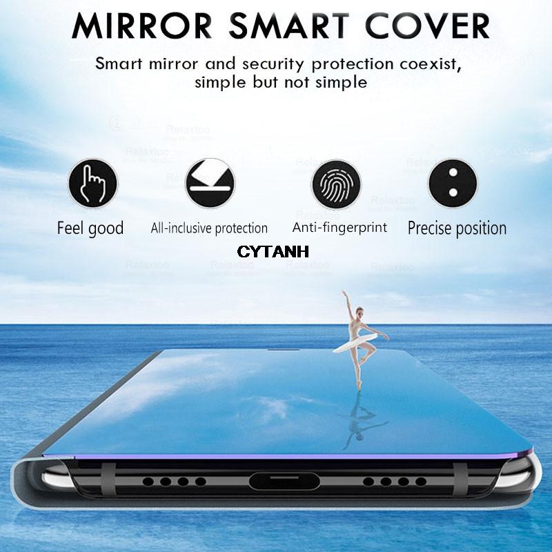 HonorX9b 5G Case Smart Mirror Flip Coques for Honor X9b X50 X 9b X9 b HonorX50 6.78inch Stand Magnetic Clear View Phone Shell