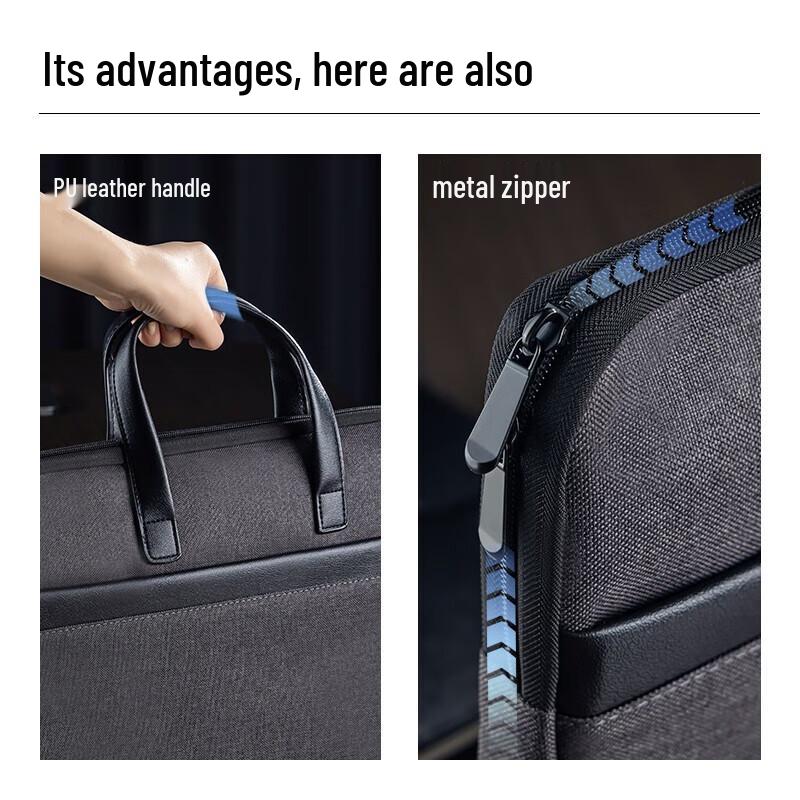 Deli 63751 Nylon Briefcase