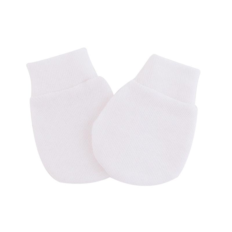 2PCS Baby Anti Scratching Soft Cotton Gloves Newborn Protection Face Scratch Anti-Grab Mittens Kids Infant Handguard Supplies