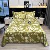 Ice Silk Summer Cool Mat Set: Foldable & Washable Three-Piece for Dormitory Single Beds