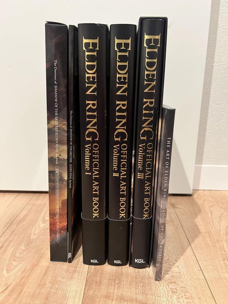 [USED] ELDEN RING Elden Ring Official Art Book Set