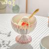 Nordic Style Ice Cream Ceramic Cup Summer Cold Drinks Creative Gradient Gloss Goblet Fruit Yogurt Dish Snack Dessert Bowl Mug