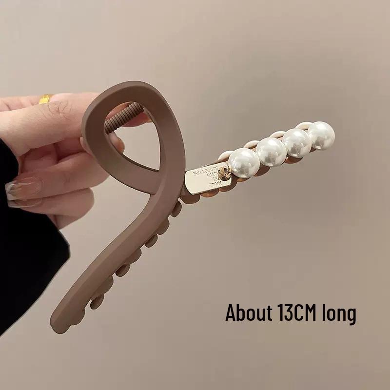 Großer französischer Retro-Klammer-Haarclip für elegante Damenfrisuren.