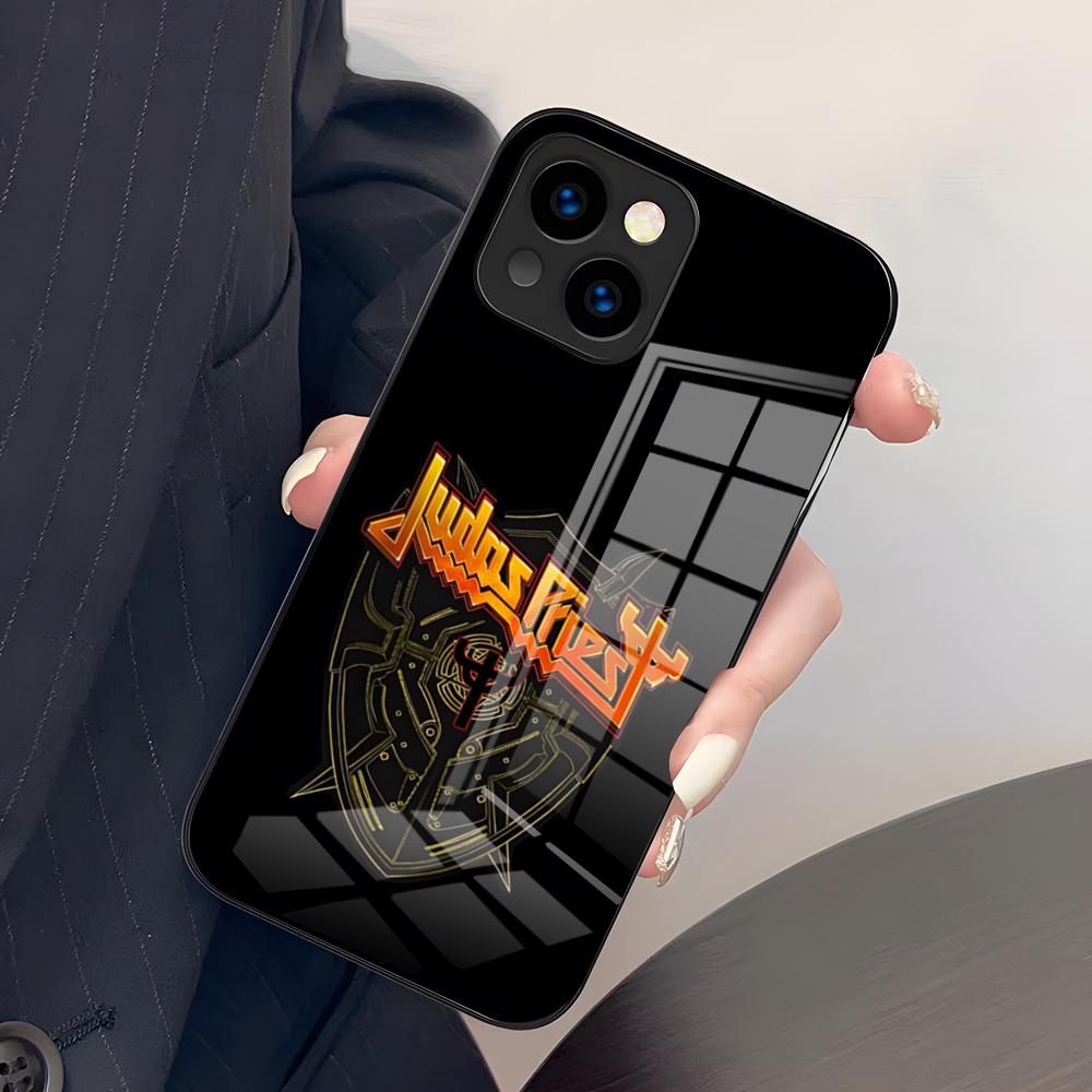 J-Judas Priest Phone Case For IPhone 17 Pro Max 15 Pro 16 14 Plus 12 13 Mini 11 Pro Shockproof Glass Cover