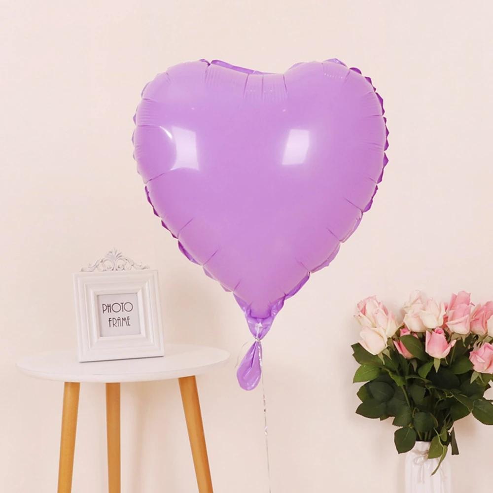 Palloncini Foil Cuore Oro Rosa 18 pollici Gonfiabili Elio Palloncini Decorazione Matrimonio Festa di Compleanno Palloncino Forniture Baby Shower