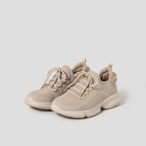 [Scholl] Lightweight Outsole Sneakers Yellowish Brown [HH54K2S11B]
