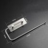 Stainless Steel Kitchen Towel Rack Wall Mounted Bathroom Tissue Rack Home Storage Tools